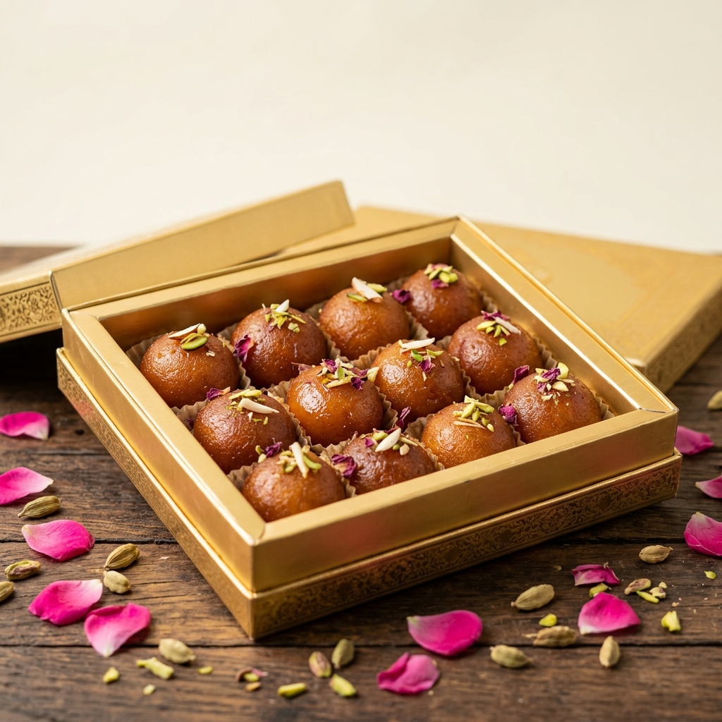 Gulab jamun from Dastarkhan Delights