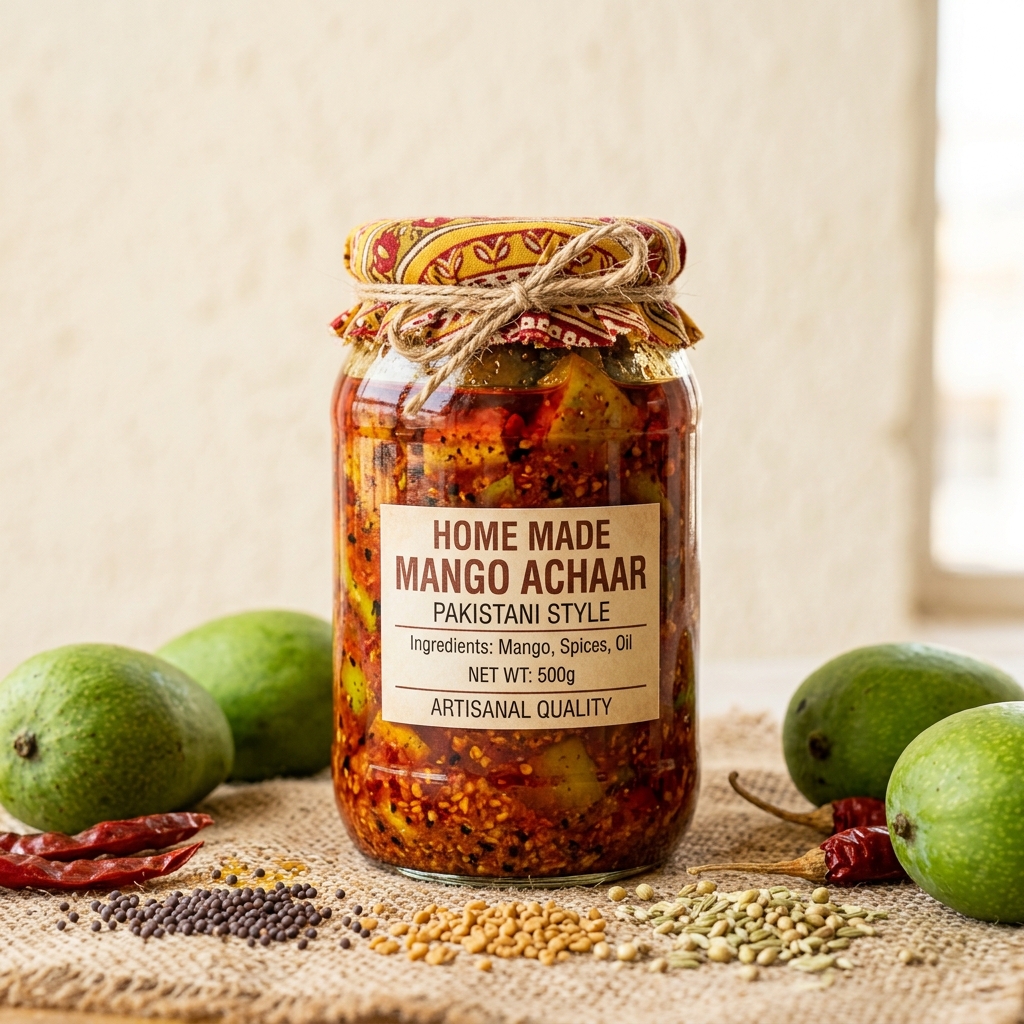 Mango achaar from Dastarkhan Delights